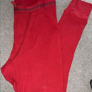 SKIMS Red Thermal Pants